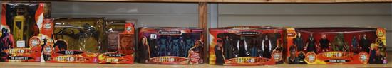 Doctor Who - Character Options - Series 1 six figure gift pack 02482, Satan Pit set 02486, Face of Boe 02381, Utopia with Professor Yan